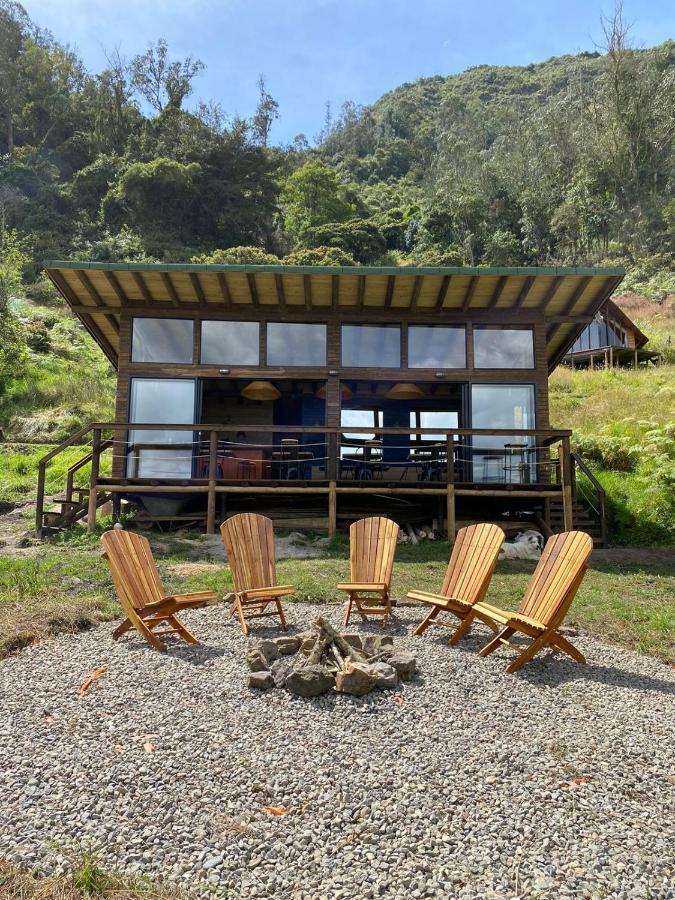 Cuspide Lodge - Choachí Eksteriør bilde