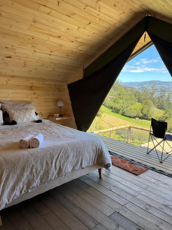 Cuspide Lodge - Choachí Eksteriør bilde